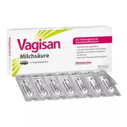 VAGISAN Mælkesyre vaginale stikpiller, 14 stk