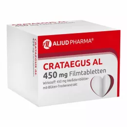 CRATAEGUS AL 450 mg film -coated tabletter, 50 timer