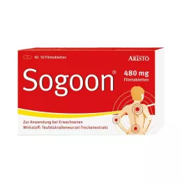 SOGOON 480 mg filmovertrukne tabletter, 50 stk