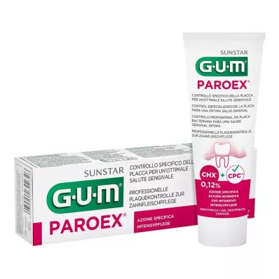 GUM Paro.ex 0,12% CHX Tandgelé 75 ml Tandgelé, 75 ml