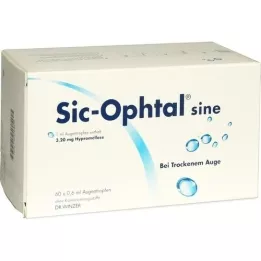 SIC OPHTAL dit syn Øjendråber, 60X0,6 ml