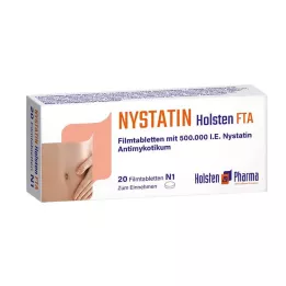 NYSTATIN Holsten Film -coated tabletter, 20 timer