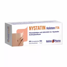 NYSTATIN Holsten Film -coated tabletter, 50 timer
