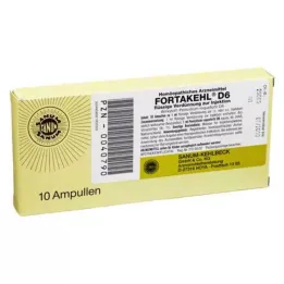 FORTAKEHL D 6 ampuller, 10X1 ml