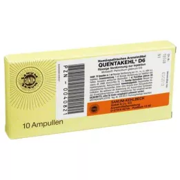 QUENTAKEHL D 6 ampuller, 10X1 ml