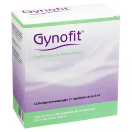 GYNOFIT Vaginal Gel til fugtgivende, 12X5 ml