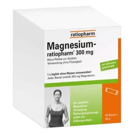 MAGNESIUM-RATIOPHARM 300 mg mikropellets med granulat, 40 stk