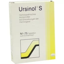 URSINOL S tabletter, 75 stk