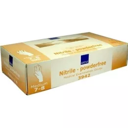 NITRIL Handsker acceleratorfri, pudderfri medium, 100 stk