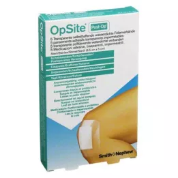 OPSITE Stolpe-OP 5x6,5 cm bandage, 5 stk