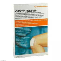 OPSITE Stolpe-OP 8,5x9,5 cm bandage, 5 stk