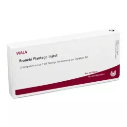 BRONCHI PLANTAGO Injicer ampuller, 10X1 ml