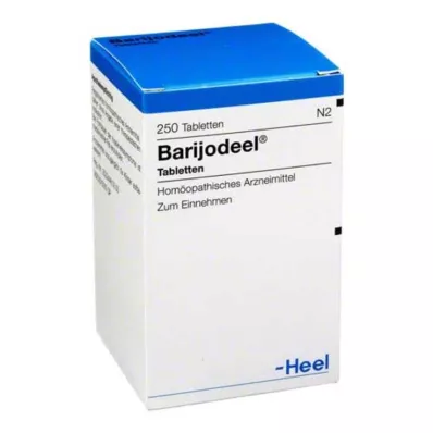 BARIJODEEL Tabletter, 250 stk