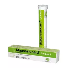 MAGNESIOCARD 7,5 mmol brusetabletter, 20 stk