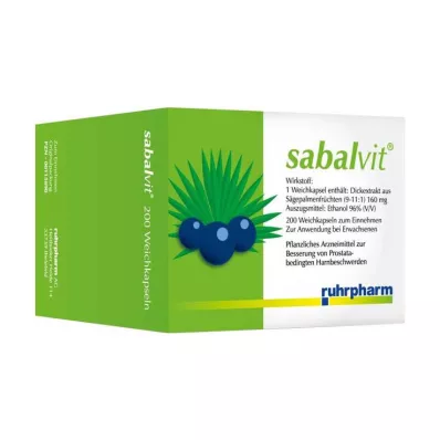SABALVIT kapsler, 200 stk SABALVIT kapsler, 200 stk