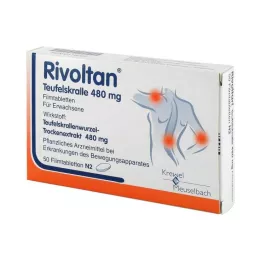 RIVOLTAN Devils Claw 480 mg filmovertrukne tabletter, 50 stk