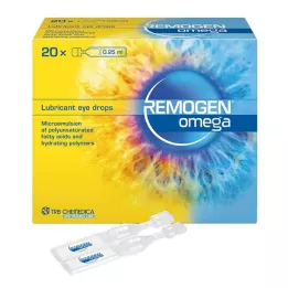 REMOGEN Omega øjendråber, 20X0,25 ml