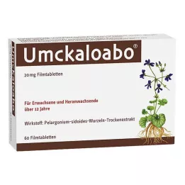 UMCKALOABO 20 mg filmovertrukne tabletter, 60 stk