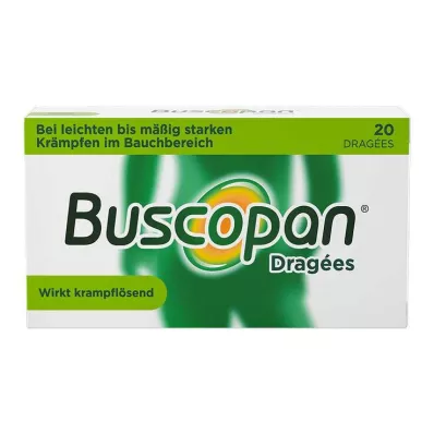 BUSCOPAN Drageer, 20 stk