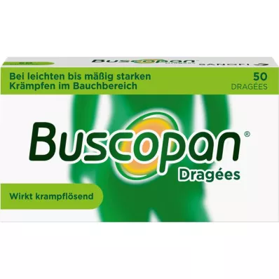 BUSCOPAN Drageer, 50 stk
