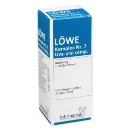 LÖWE KOMPLEX Nr.7 Uva ursi komp. dråber, 50 ml