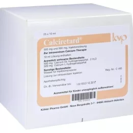 CALCIRETARD Ampuller, 25X10 ml