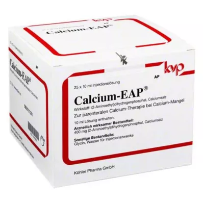 CALCIUM EAP Ampuller, 25X10 ml
