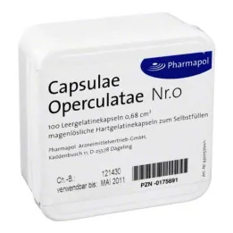 Capsulae Operculatae kapsler, 100 stk