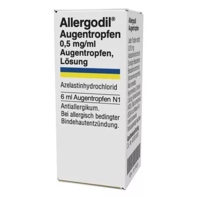 ALLERGODIL Øjendråber, 6 ml