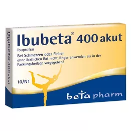 IBUBETA 400 akutte filmovertrukne tabletter, 10 stk