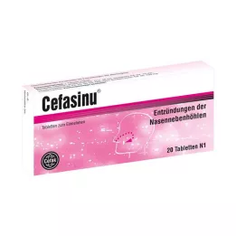 CEFASINU Tabletter, 20 stk