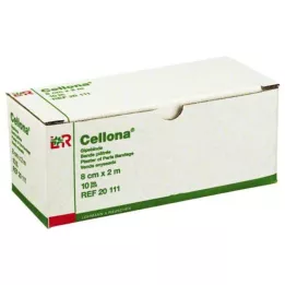 CELLONA Gipsbandager 8 cmx2 m, 10 stk