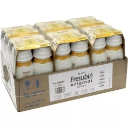 FRESUBIN ORIGINAL DRINK Vanilje drikkeflaske 6X4X200 ml