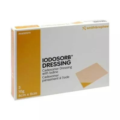 IODOSORB Forbinding, 3X10 g