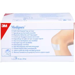 MEDIPORE Fikseringsfleece hypoallergen.15cmx10m 2991NP-3, 1 stk