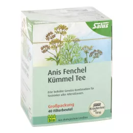ANIS FENCHEL Kommen te AFeKü Bio Salus Filterpose, 40 stk