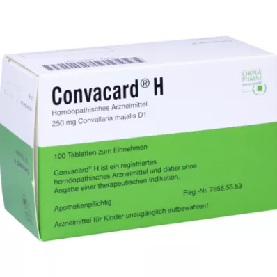 CONVACARD H tabletter, 100 stk