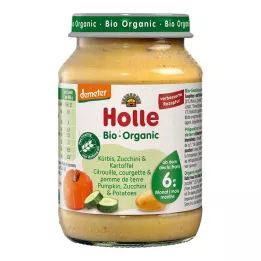 HOLLE Zucchini og græskar med kartofler, 190 g