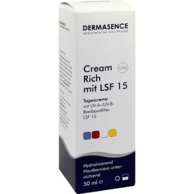 DERMASENCE Fløderig LSF 15, 50 ml