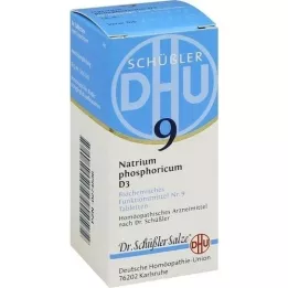 BIOCHEMIE DHU 9 Natrum phosphoricum D 3 tabletter, 80 stk