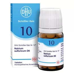 BIOCHEMIE DHU 10 Natrium sulfuricum D 6 tabletter, 80 stk
