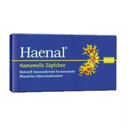 HAENAL Hamamelis stikpiller, 10 stk