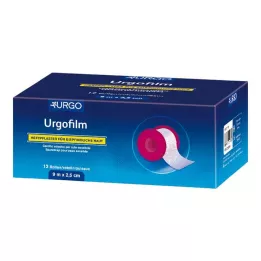 URGOFILM 2,5 cmx9 m uden beskyttelsesringpuds, 12 stk