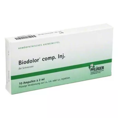 BIODOLOR comp.Inj.ampuller, 10X2 ml