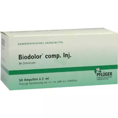 BIODOLOR comp.Inj.ampuller, 50X2 ml BIODOLOR comp.Inj.ampuller, 50X2 ml
