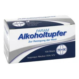 ALKOHOLTUPFER Param, 100 stk