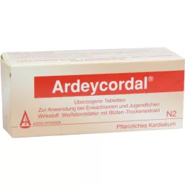ARDEYCORDAL overtrukne tabletter, 50 stk