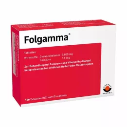 FOLGAMMA Tabletter, 100 stk