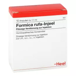FORMICA RUFA INJEEL Ampuller, 10 stk