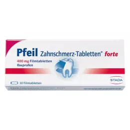 PFEIL Tandpinetabletter forte filmovertrukne tabletter, 10 stk